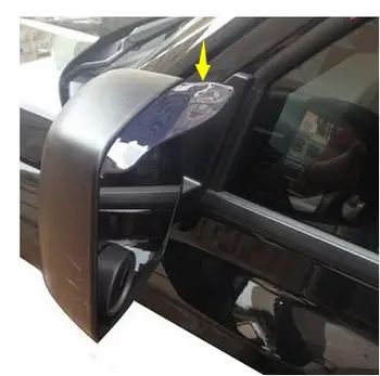 

Car Rear view Mirror rain eyebrow weatherstrip auto mirror Rain shade protector FOR Nissan Almera X-Trail Terrano Qashqai Sentra