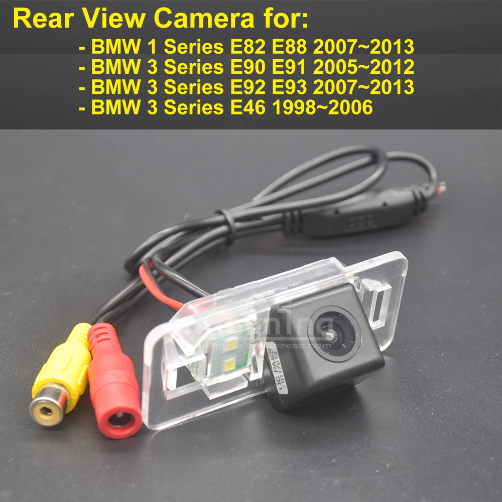 

Car Rear View Camera for BMW 1 Series E82 E88 3 Series E90 E91 E92 E93 E46 Wireless Reversing Parking Backup Camera HD CCD