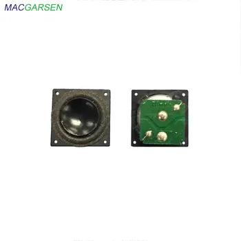 

MACGARSEN 2pcs Mini Speaker Square Bubble Small Speakers 4 ohm 2W 18*18mm Loudspeaker with Terminal Block