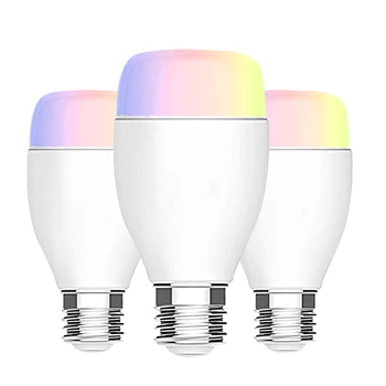

7W E27 Smart WIFI Bulb RGB RGBW Dimmable LED Bulb Light Bulb Works with Alexa Google Home,16 Million Colours,APP Remote Control