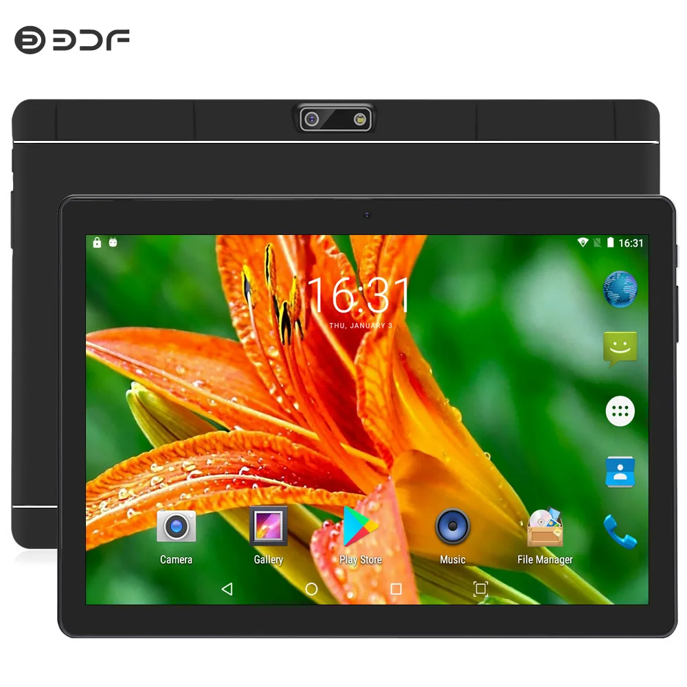 2019 Top sales 10 Inch 4G LTE Phone call Android 7.0 Tablet Pc Quad Core 4GB 64GB IPS Tablets WiFi GPS Bluetooth Android Tablet
