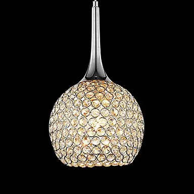 simple modern crystal chandelier 1 Light , Modern Artistic for chandelier crystal Free shipping