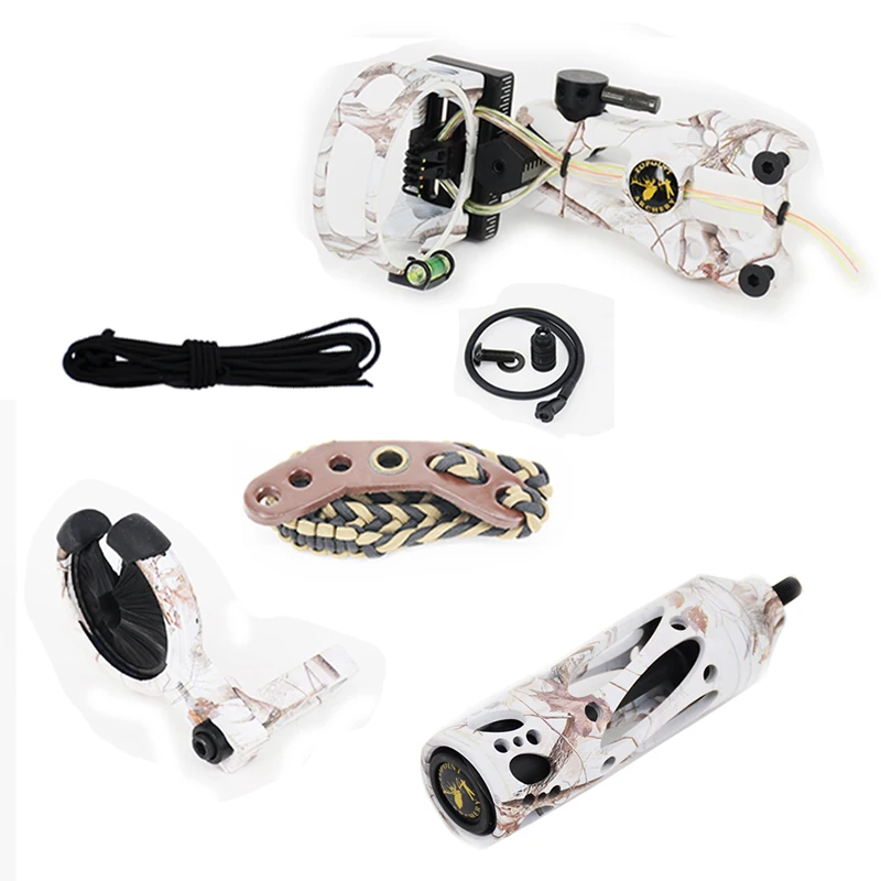 TP2000 Archery acccessories Combo set for compound bowFiber Optic LED