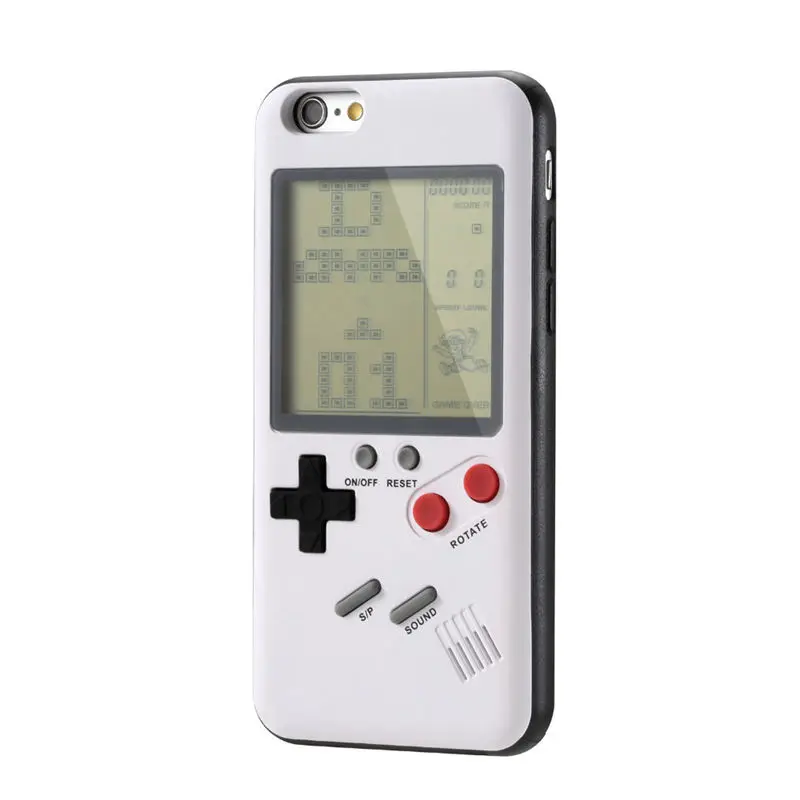 Play Gameboy Tetris чехол для телефона Tpu Ретро настоящая игровая консоль чехол