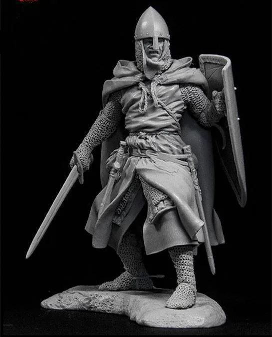 

1:24 Resin Figure Model Kit Unassambled Unpainted G459 crusader