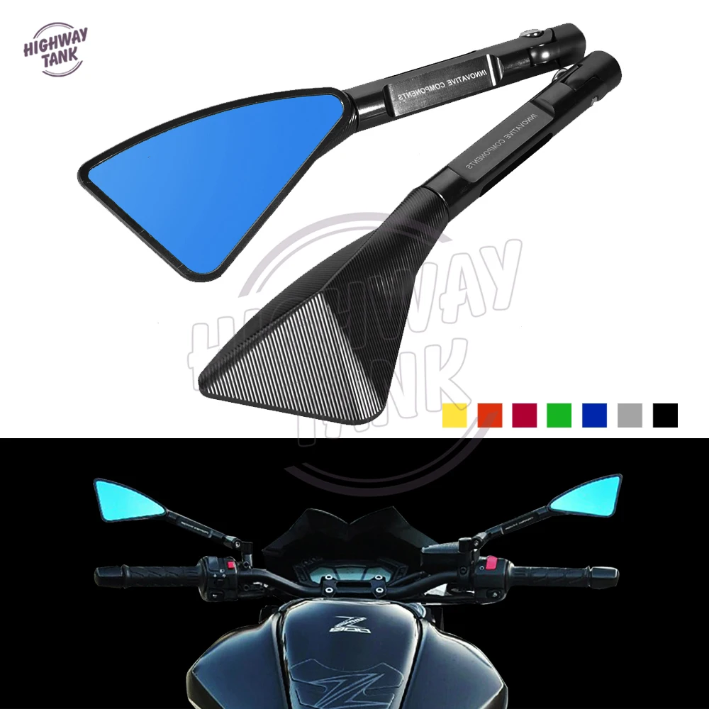 

All CNC Aluminum Motorcycle Mirror Rearview Side Mirror Case for Yamaha YZF R1 R6 MT-07 MT-09 MT-10 TDM900