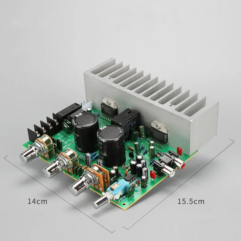 GHXAMP Hifi TDA7294 усилитель доска 100 Вт + 4 16Ohm Dual AC 20 В 26 стерео 2 0 канальный Мощность