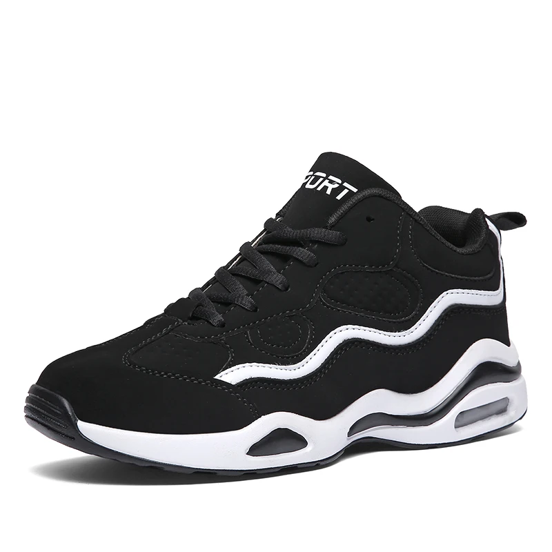 

2018 New Style Air Sole Basketball Shoes for Young Man Students Teenagers Boys Outdoor Sneakers Men Sport Running Shoes Trainers