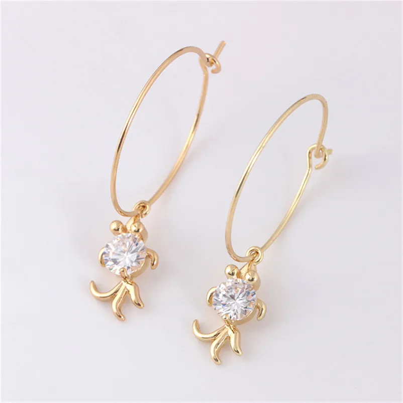 2018 Fashion Earrings for women Bridal Necklace Earring suit Full drill Water droplet Jewelry Gift Boucle d'oreille 5Y24#N (7)
