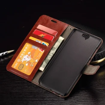 

100pcs/lot& Free Shipping New Arrival Crazy Horse Wallet Leather Case With Photo Frame Card Slots Cover For HTC One A9