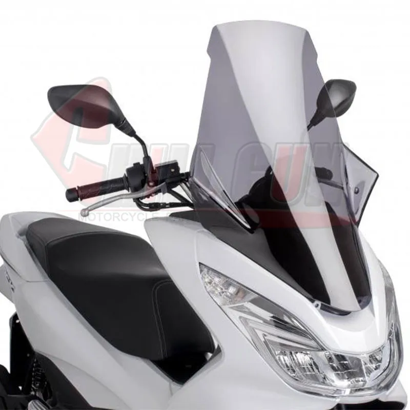 Стиль мотоцикл козырек ветрового стекла дефлектор ветрового стекла Подходит для HONDA PCX125 PCX150 PCX 125 PCX 150 18'-19'