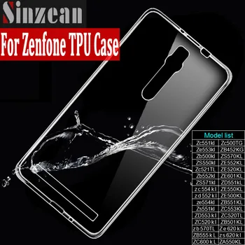 

Sinzean 50pcs TOP Clear TPU case For ASUS Zenfone ZA550KL/ZC600KL/ZB551KL/ZS620KL/ZC520TL Transparent Soft Silicon case