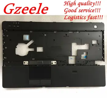 

GZEELE NEW Palmrest upper case cover For Dell For Latitude E6520 C Shell keyboard bezel touchpad With Fingerprint 15.6" YFTCR