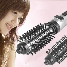Бигуди для волос электрическая расческа для завивки волос выпрямитель для волос щетка Выпрямитель Утюг ролик Инструменты для укладки 210-240 В