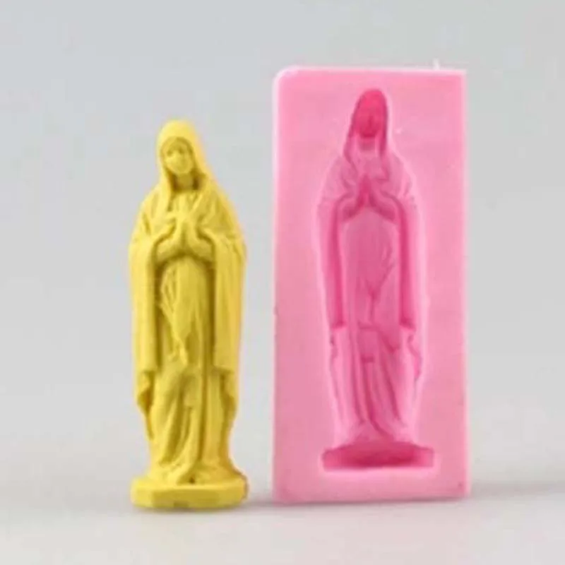 

Madonna Shape Silicone Cake Mold Candy Fondant Chocolate Cookie Soap Moulds DIY Sugarcraft Decorating Tools Baking Accessories