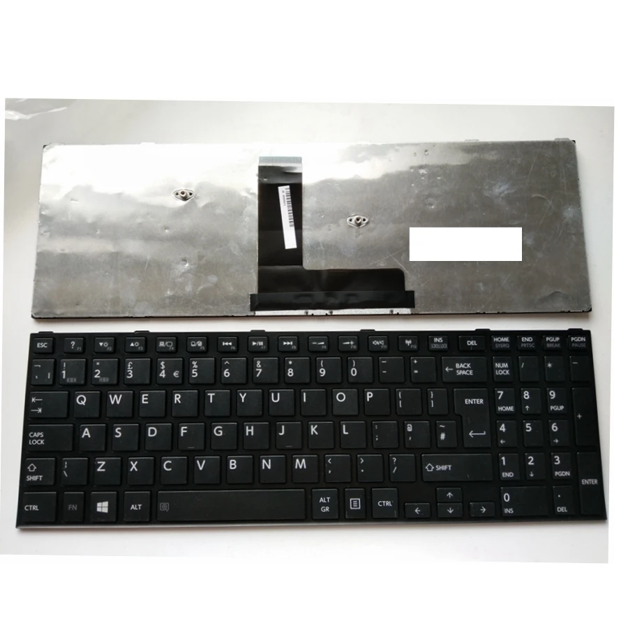  For TOSHIBA C50-B C50D-B C55-B C55D-B C50A-B UK Replace laptop keyboard Black New