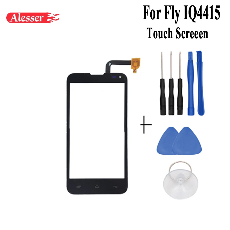 Alesser For Fly IQ4415 Sensor Touch Screen Perfect Repair Parts Panel With Tools +Adhesive Mobile Phone | Мобильные телефоны и