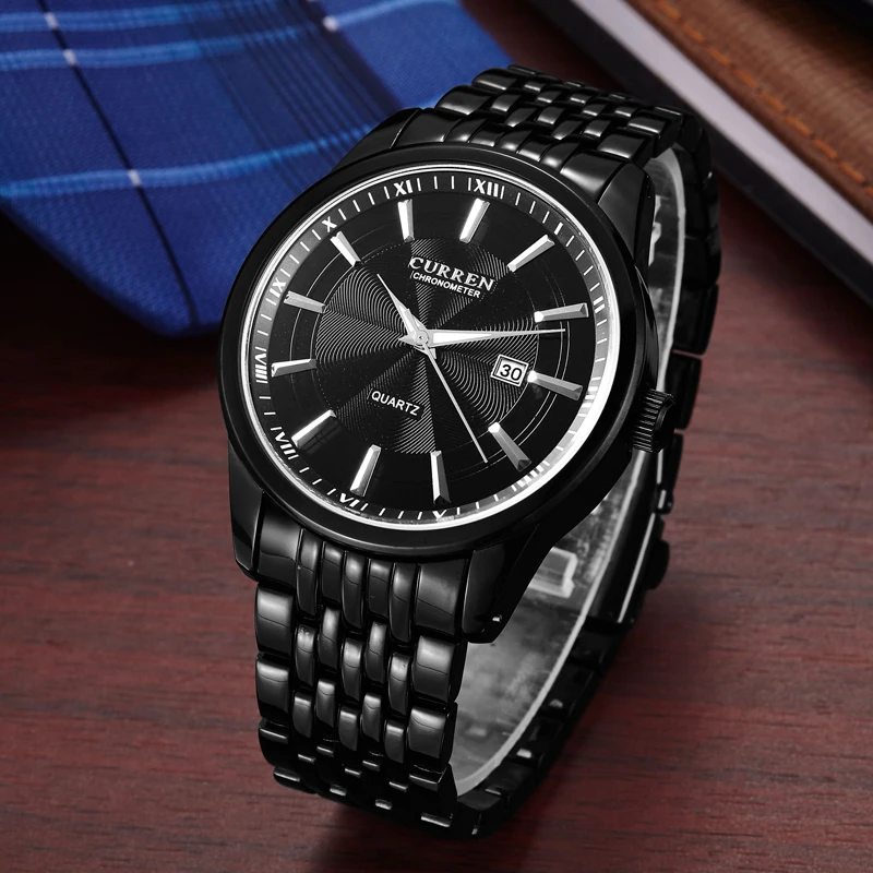  Relogio Masculino CURREN Mens Watches Top Brand Luxury Waterproof Analog Display Date Sport Quartz 