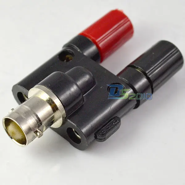 

High Quality Brand New BNC Female Plug to Dual Banana Jack Female Coaxial Adapter Adaptor Connector
