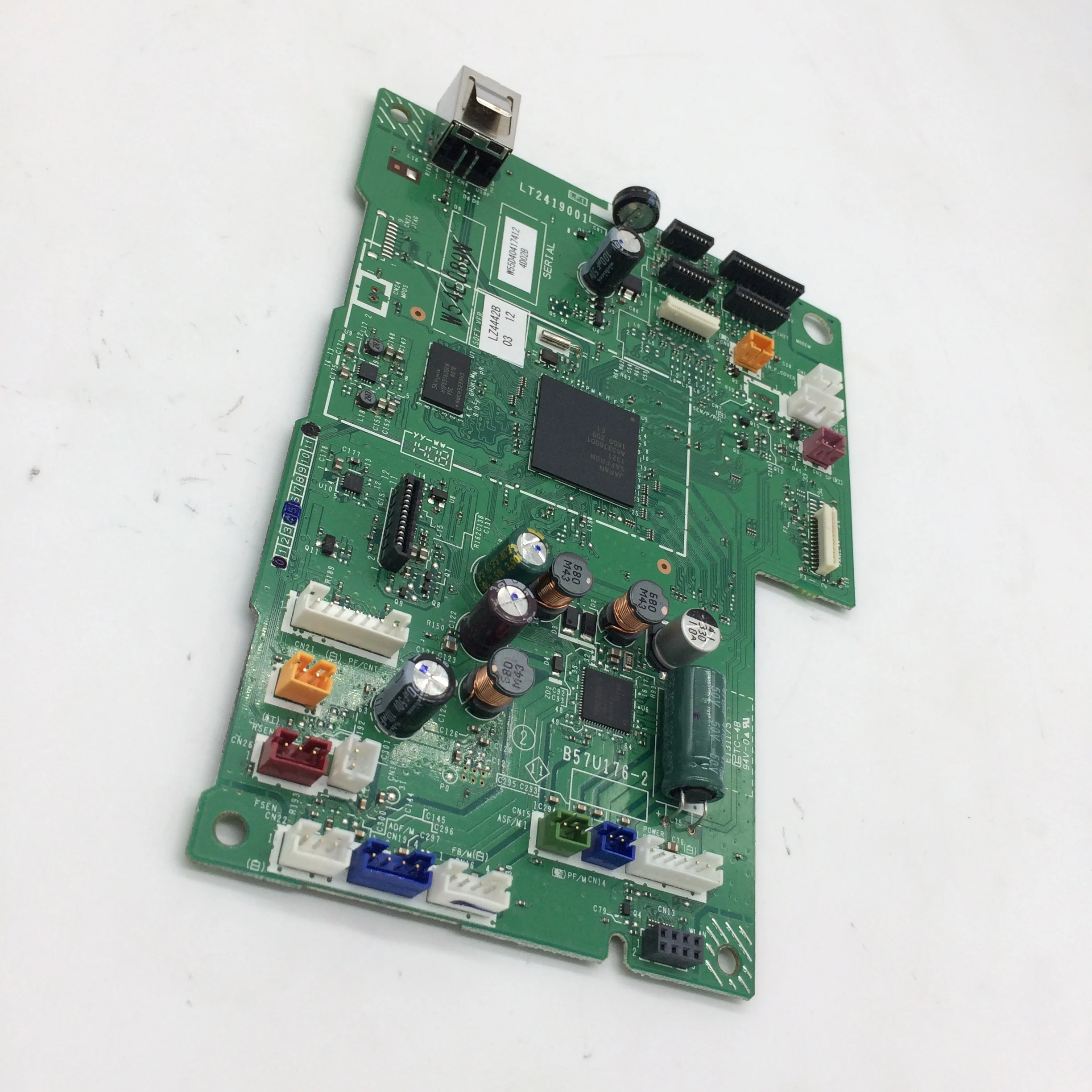 Brother MFC-J450DW форматирования печатная материнская плата B57U176-2 / LT2419001 части принтера
