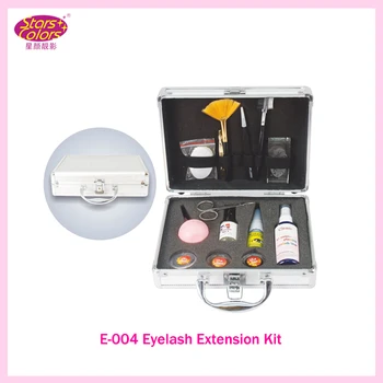 

2017 New Single-Layer Small Diamond Grafting Eyelash Eyelashes Extension Kit Full Set with Case For makeup Beauty