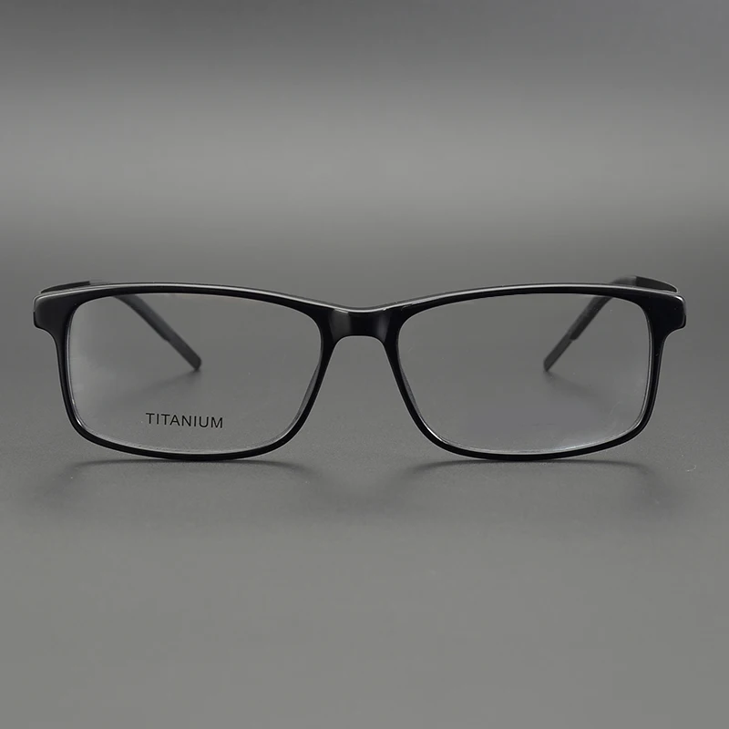 Датский бренд Титан оптический Стекло es рамка Для мужчин квадратный близорукость Стекло кадр очки по рецепту глаз Стекло es корейский безвинтовое
