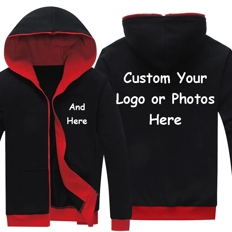 Kinggo Customized Man with Hood Bag Lexus Car Logo Comfortable Zipper Sweaters