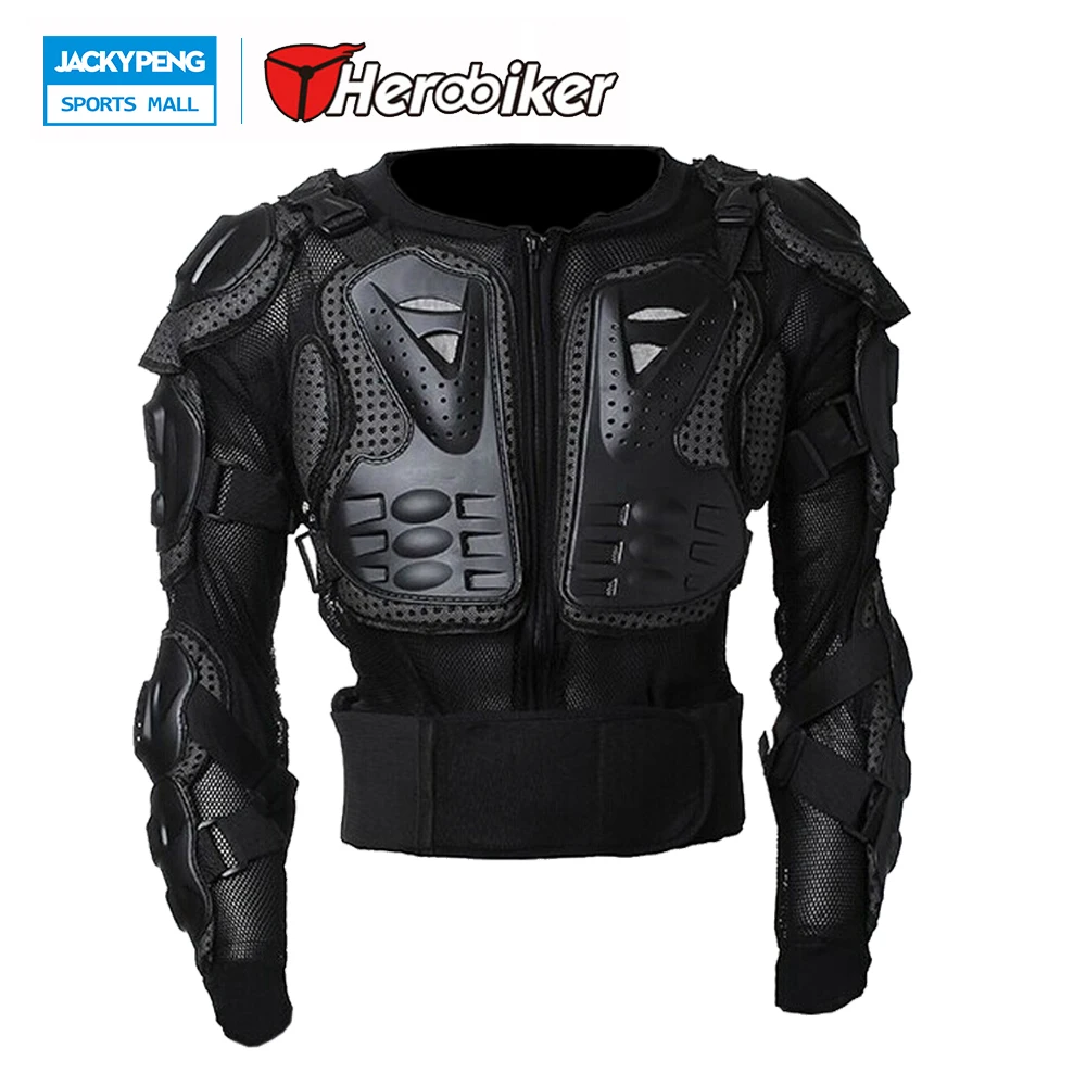 

New Professional Motorcycle Dirt Bike Protection Jacket Guards Motorcross Off-Road Spine Chest Protector Gear Back Support