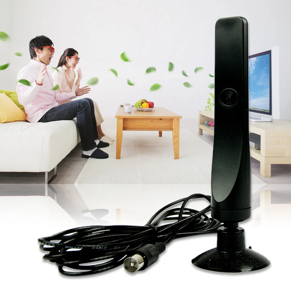 YCDC DC 12dBi Антенна телевизионная антенна для DVB-T ТВ HD ТВ цифровой Freeview HD ТВ антенна усилитель продажа 2018 Горячая новинка бесплатная доставка - изображение