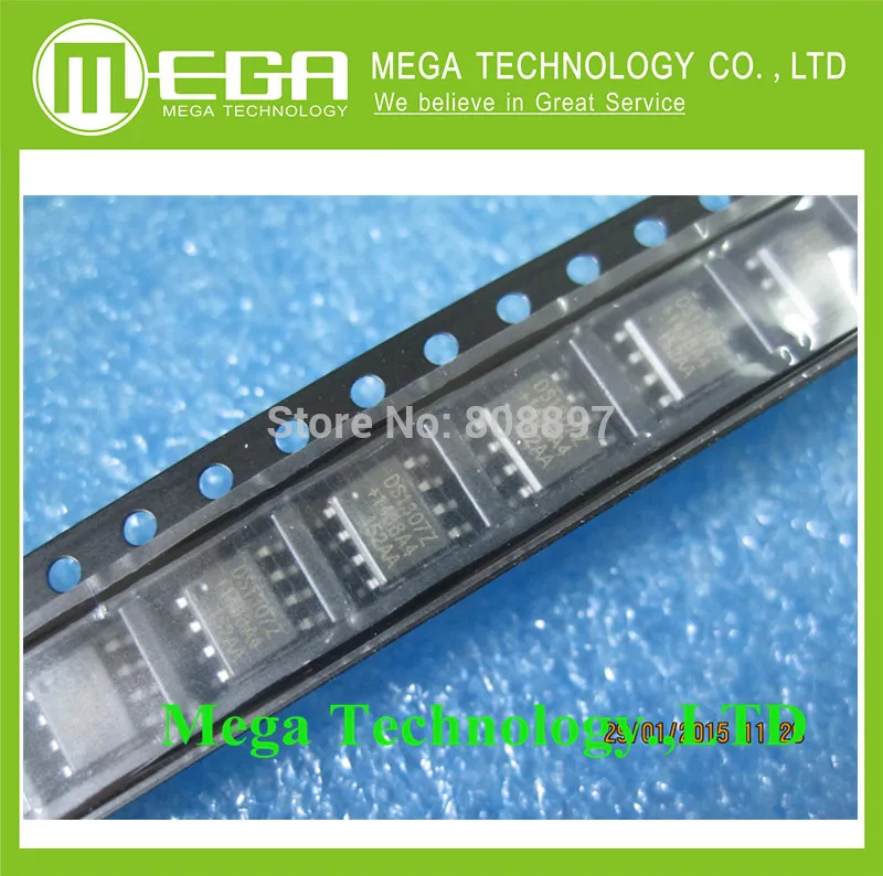 10 PCS DS1307ZN SOP-8 DS1307 64 x 8 Serial I2C Real-Time Clock | Электронные компоненты и принадлежности