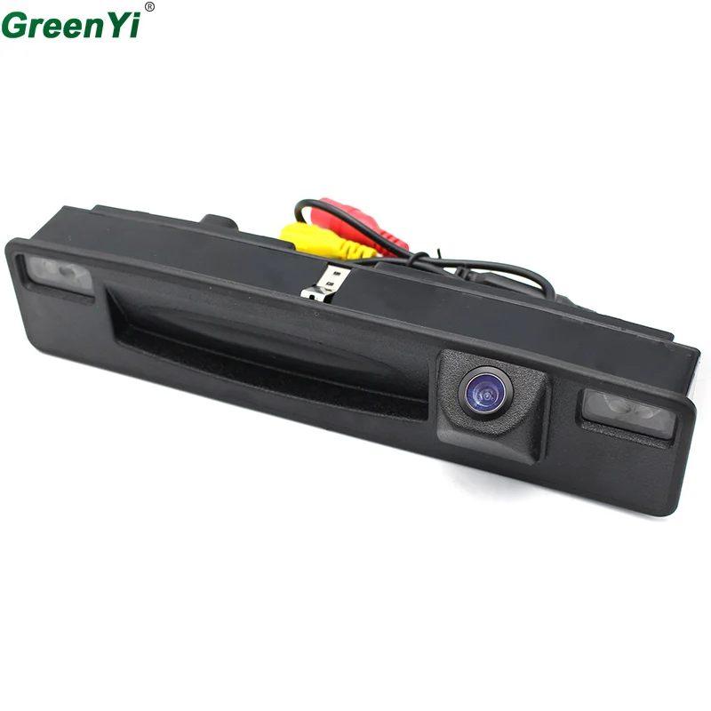 

GreenYi Car Rear View Reverse Camera For 2015 2016 2017 Ford Focus Trunk Hand Switch Camera Night Vision Waterproof Wide Angle