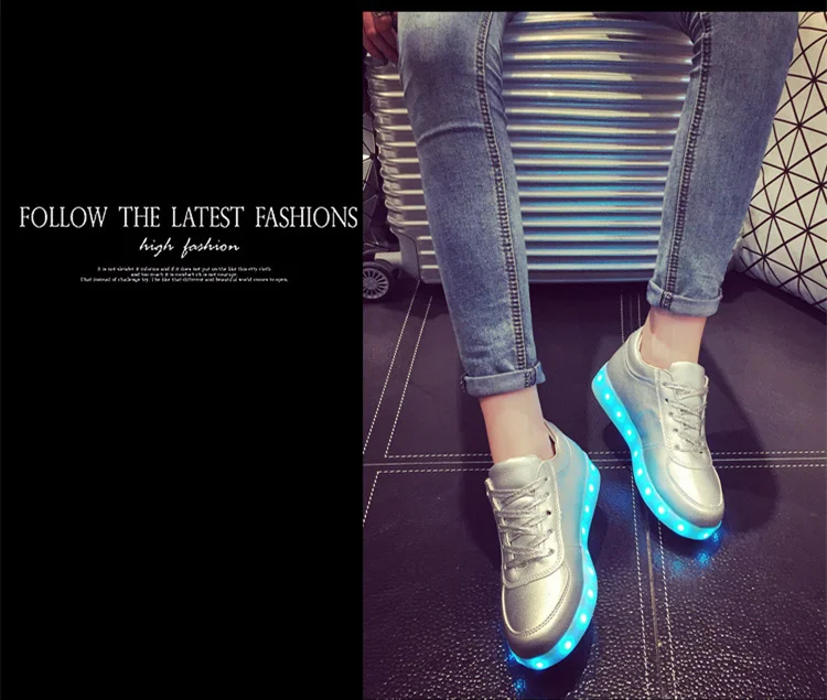 glowing sneakers kids