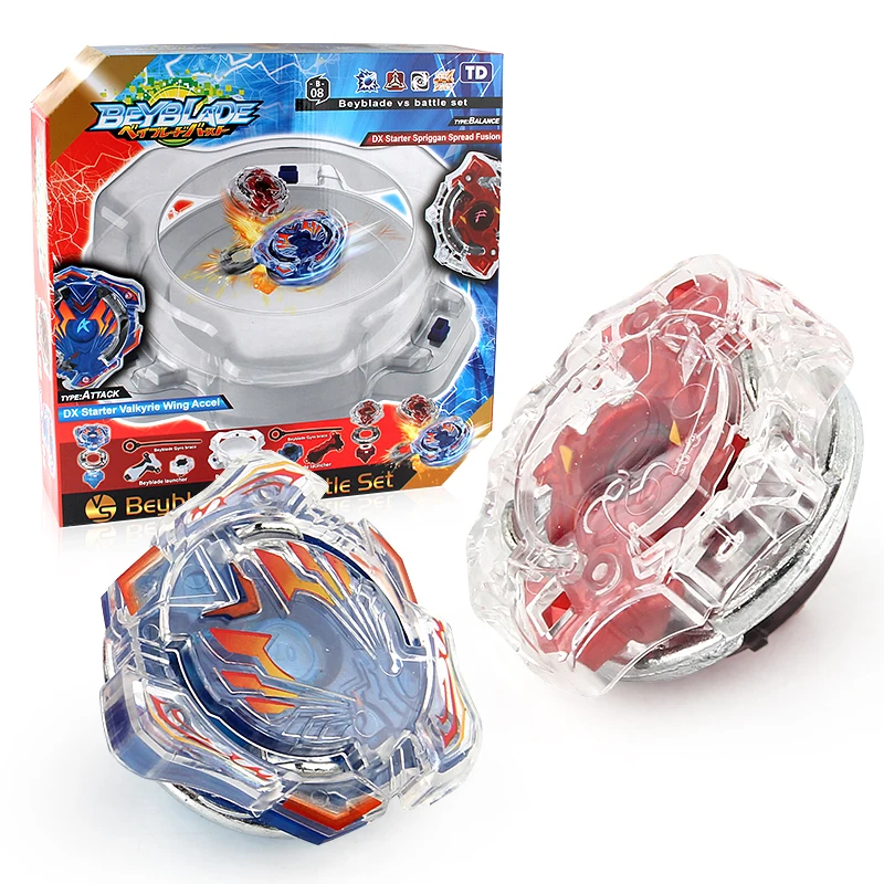 Beyblade давильные Beyblade комплекты Fusion 4D 2 с битва гироскоп бороться мастер бейблэйд строка пусковая рукоятка для продажи детей