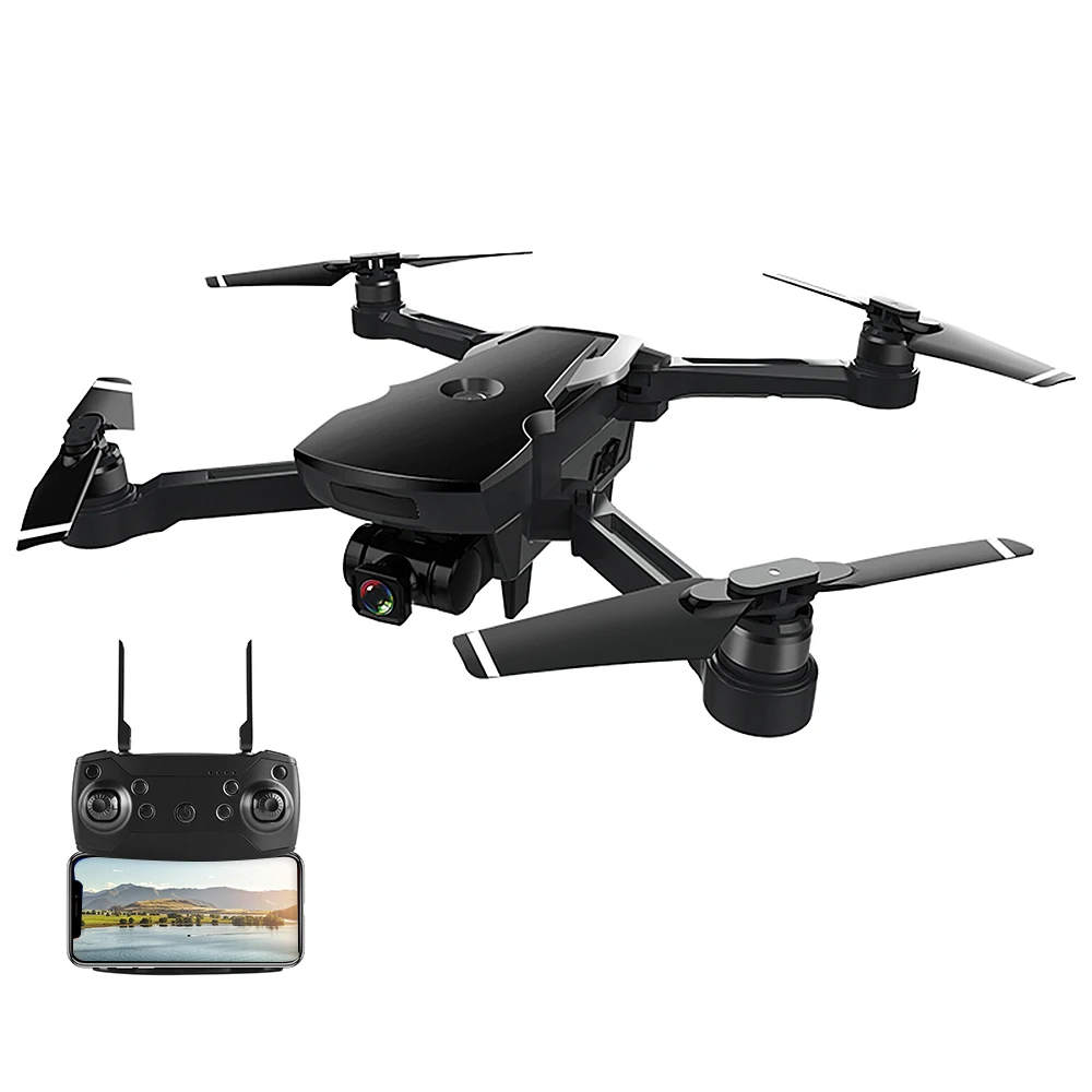 CG006 Drone with Camera 1080P Wide-angle 5G Wifi FPV GPS Positioning Follow Me Altitude Hold RC Quadcopter Dron