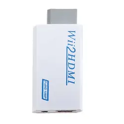 Для nintendo wii хлопот бесплатно Plug and Play для wii к HDMI 1080 p конвертер адаптер wii 2 hdmi 3,5 мм аудио коробка для wii-link