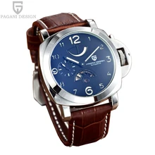 2016 Mens watches top brand luxury automatic tourbillon mechanical watch chronograph 50M waterproof Auto date steel saat