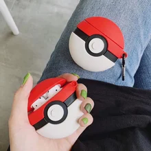 Милые Мультяшные наушники, крышка для Apple, беспроводная Bluetooth гарнитура, защитная оболочка для airpods 2, чехол, силиконовый, ударопрочный