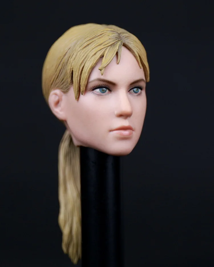 

Estartek 1/6 Biohazard Jill Yellow Hair 2.0 Head Sculpt for 12"hottoys Action Figures In Stock
