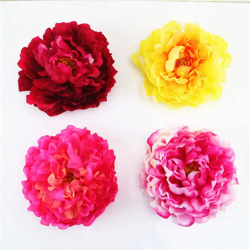 18cm Simulation of large peony flower head (8)