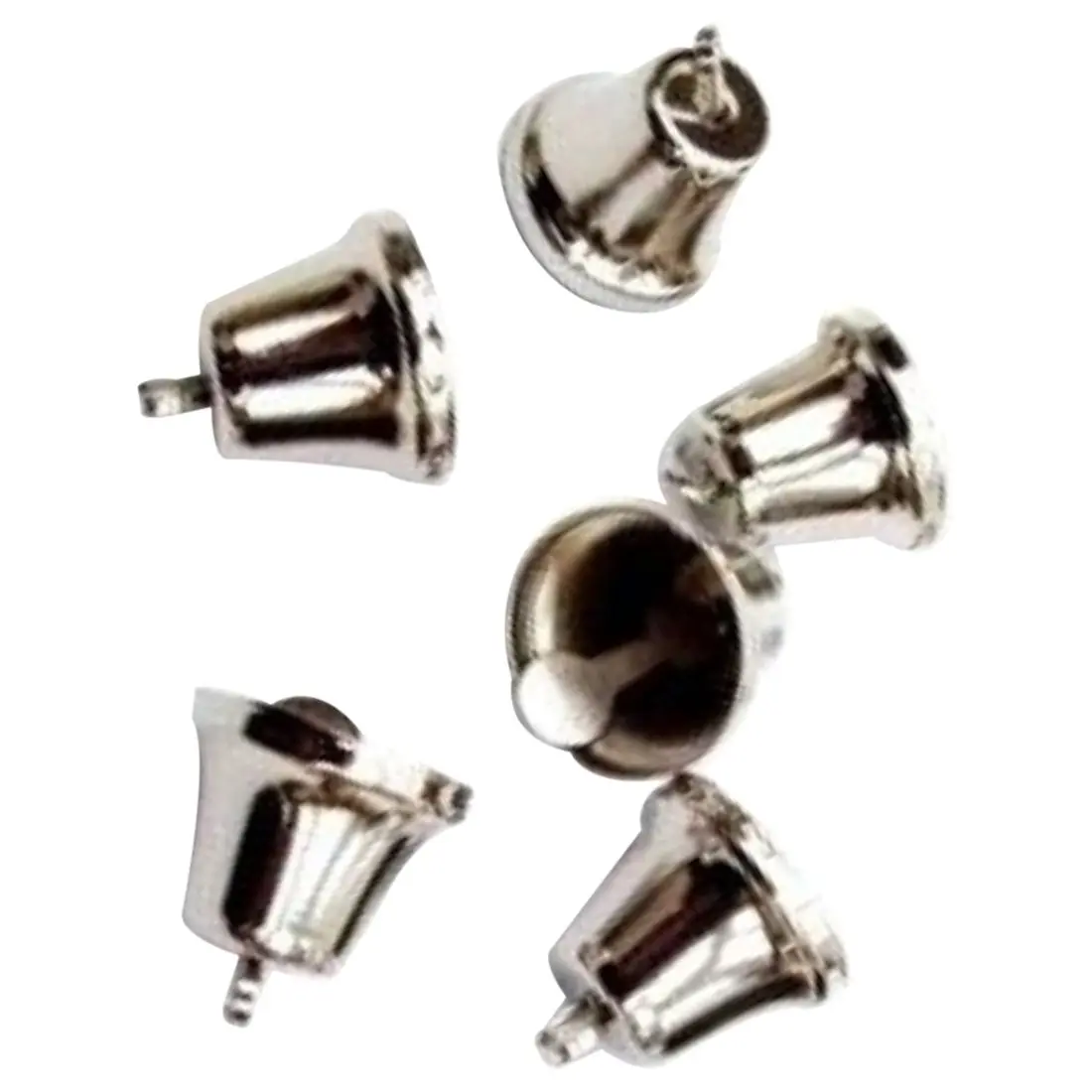 Music S 100 серебро 1 6 см колокольчики для рукоделия|bells for craft|bell bellbells silver |