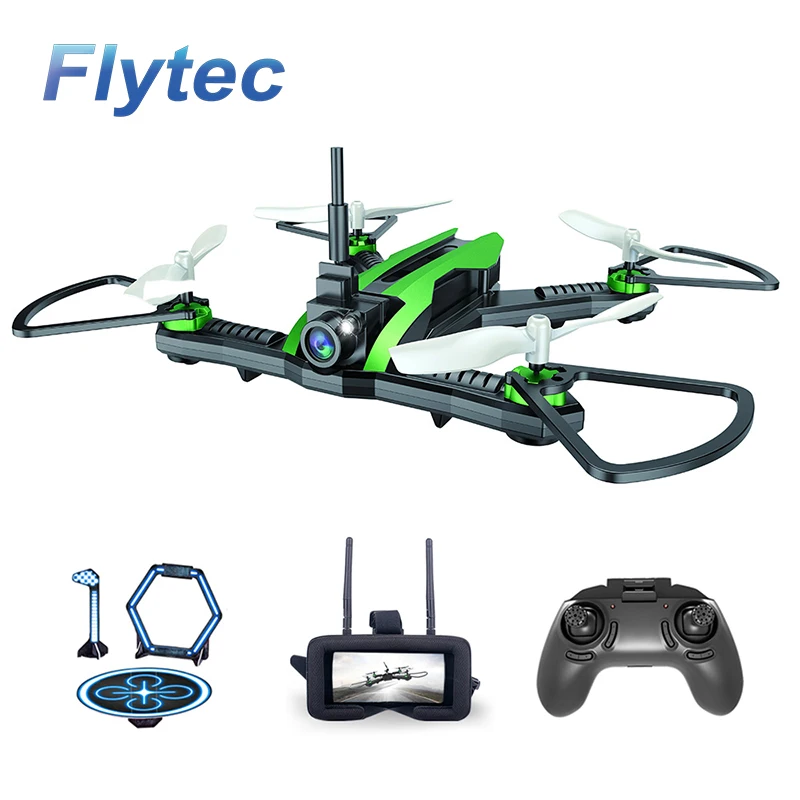 Flytec H825 5.8G Racing FPV Drone High Speed RC Mini Quadcopter RTF with without VR Goggle Remote Contro Glass Helicopter Toys Flytec H825 5.8G Racing FPV Drone High Speed RC Mini Quadcopter RTF with without VR Goggle Remote Contro Glass Helicopter Toys
