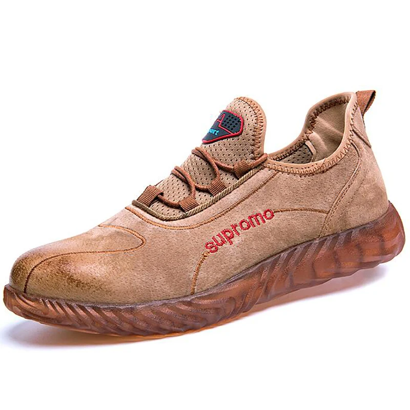 Mode Taille Bottes Protéger Suédé Plus Color 2019 Cuir Hommes En Picture De Sécurité Travailleur picture Acier Chaussures Nouveau Travail Baskets Outillage Au Vache Color Embout CQBsrdthx