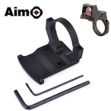 Aim-O страйкбол RMR красная точка крепление для ACOG 4x32 TA31 красные оптоволоконные с подсветкой тактический прицел база AO1793 Охотничьи аксессуары