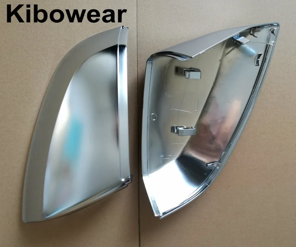 Kibowear для Audi Q7 Q5 SQ5 боковое зеркало крышки Серебро Матовый алюминий матовый хром