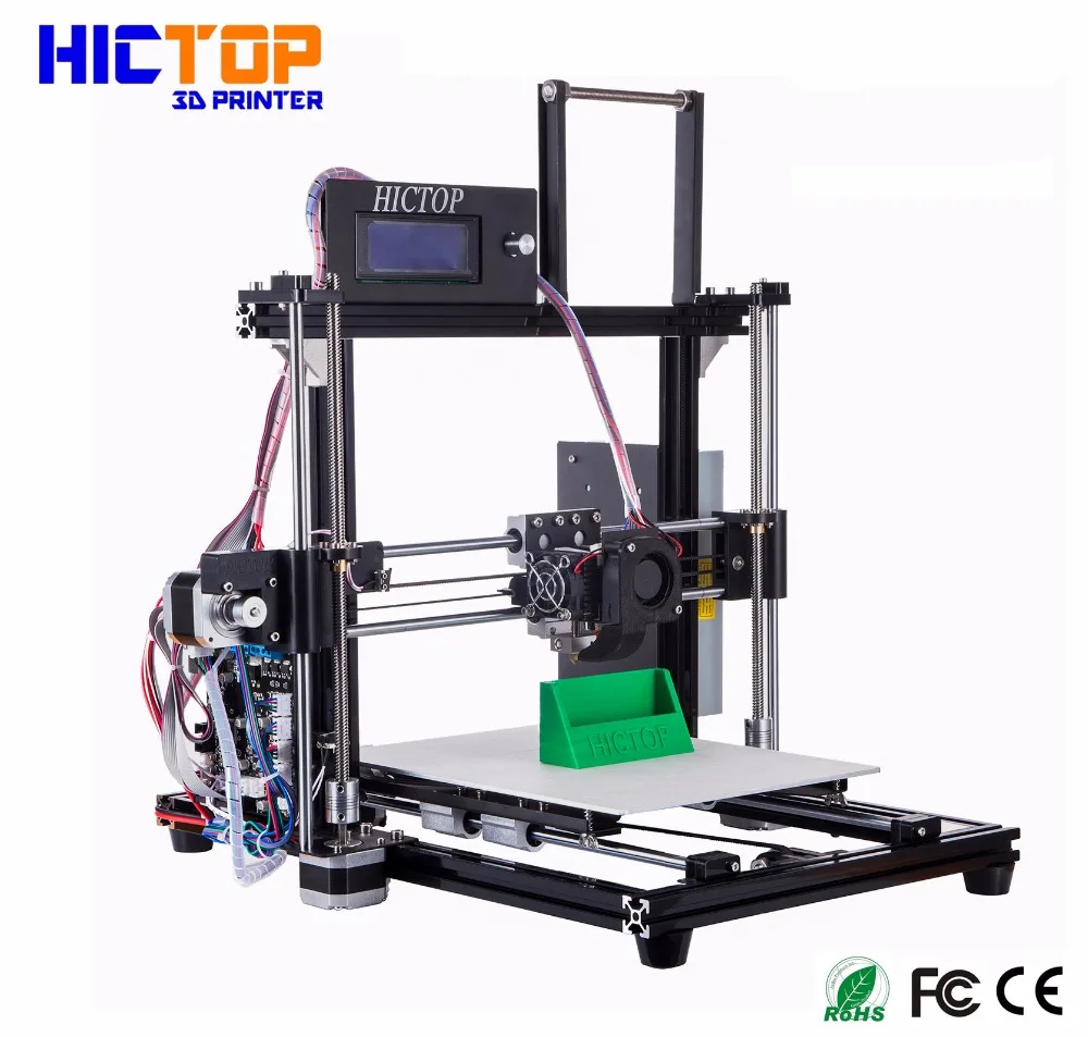 Latest HICTOPl 1.75mm Aluminum 3D Printer, Printing Size 270*210*200mm, auto level and filament control