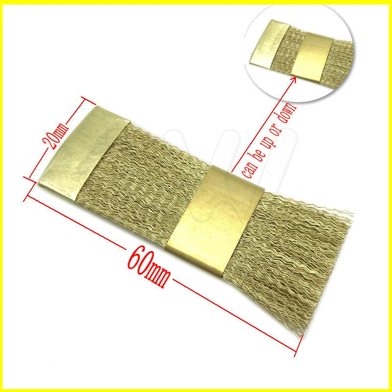 1pc Dental Drill Bit Cleaning Brush Portable Electric Manicure Drills Copper Wire Drill Brush Cleaner Nail Drill Bit Clean Tool (1)