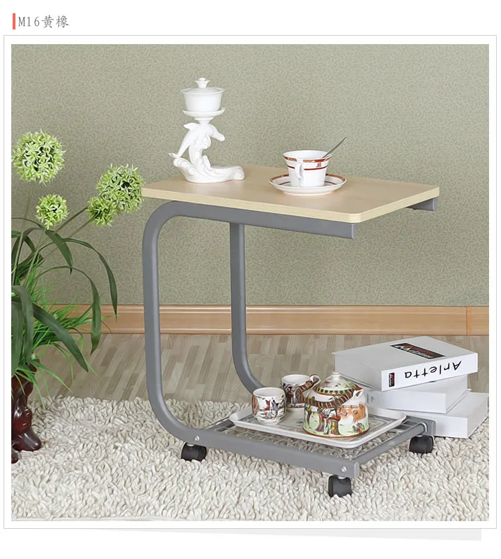 Tea table moveable coffee table home furniture kongfu tea desk easy computer table with storage bag organizer Tea table moveable coffee table home furniture kongfu tea desk easy computer table with storage bag organizer