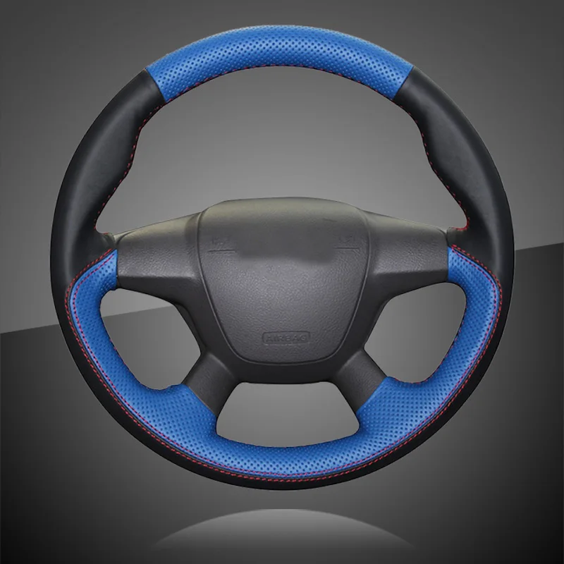 Braid On The Steering Wheel Cover for Ford Focus 3 2012-2014 Kuga Escape 2013-2016 C-MAX 2011-2014 Car Steering Covers Leather Braid On The Steering Wheel Cover for Ford Focus 3 2012-2014 Kuga Escape 2013-2016 C-MAX 2011-2014 Car Steering Covers Leather