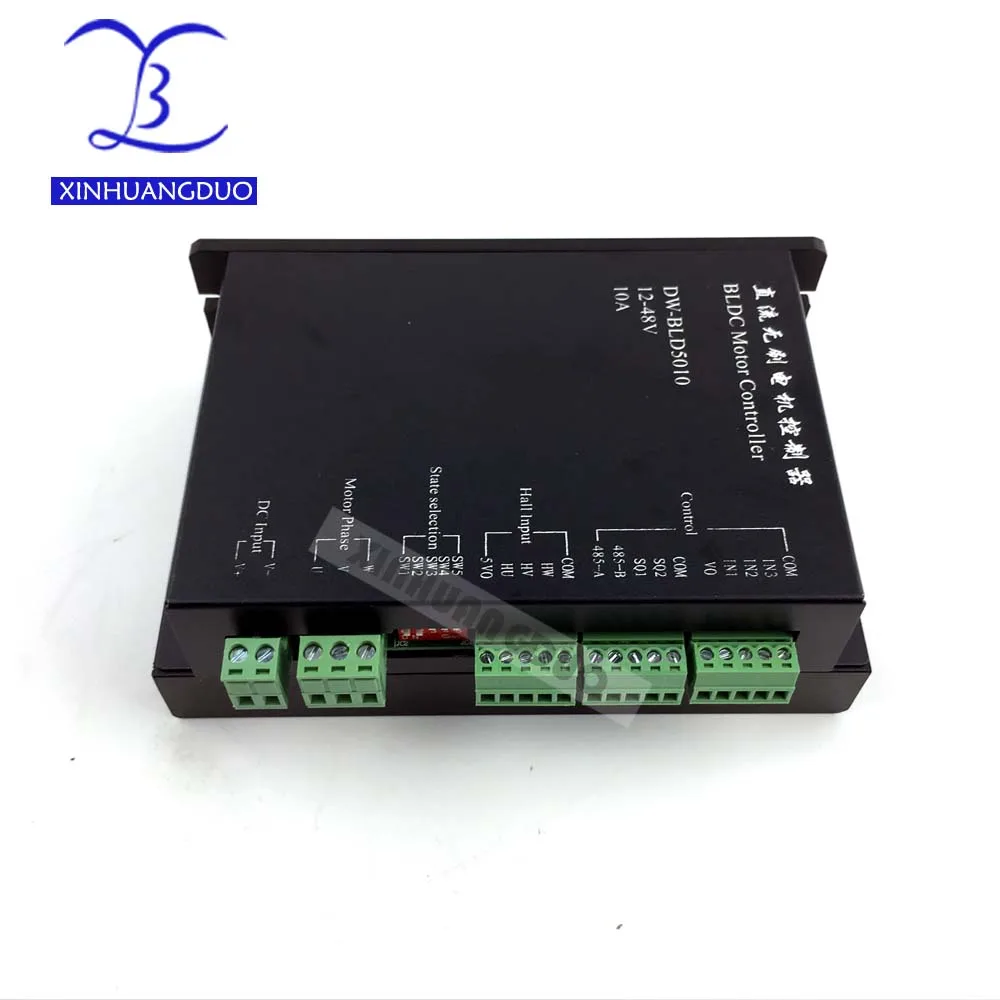 18V-48V DC Brushless Motor Driver Controller 500W DC Motor Driver 10A photo