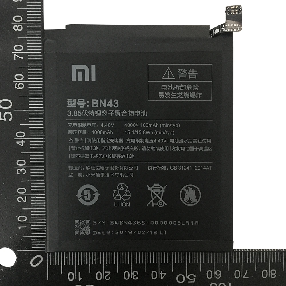 Сменный аккумулятор Xiao mi для Xiao mi Red mi 3 3S 3X 4X 4A 5A 3 pro 5 Plus Note 3 4 4X5 5A 6 7 Pro mi 5 mi 5X батареи